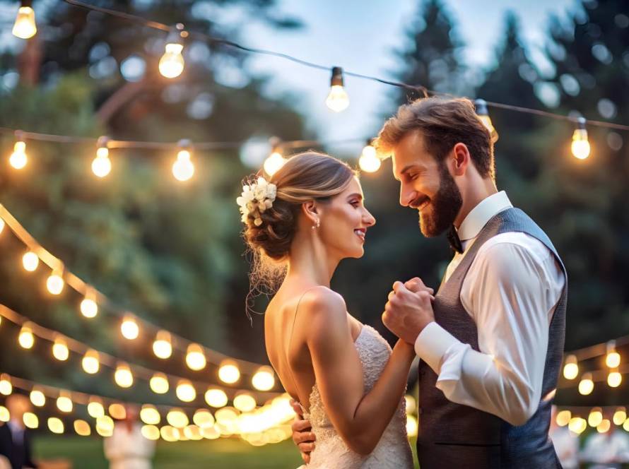 Wedding couple