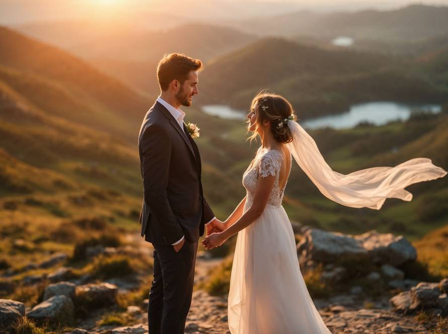 Elopement wedding